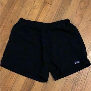 Women’s black Patagonia shorts